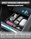 CDEFG Kompatibel mit Dacia Sandero 3/Stepway 3/Jogger 2022-2024 2025 Mittelkonsole Organizer Aufbewahrungsbox Center Console Organizer Tray Handschuhfach Sandero Stepway 3 Zubehör