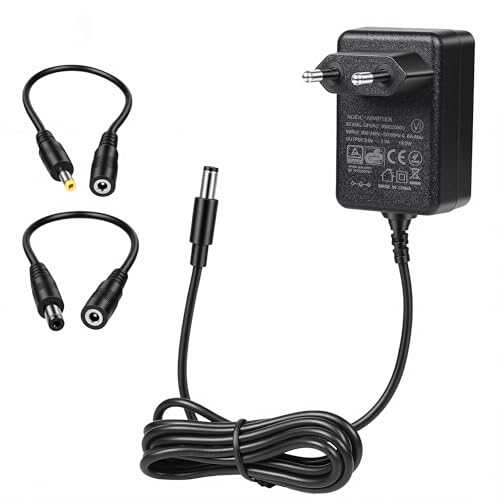 Carbosing 9V 2A Adaptateur Secteur Alimentation Chargeur Compatible avec Vtech VSmile V.Smile Pocket/Storio 2 BabyInnoTab/MobiGo/Genius XL/V. Reader/Nitro...