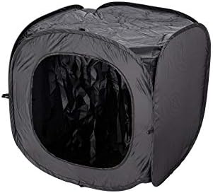 Portable Airsoft Target Tent-Black-Non Lethal BB Shooting Target (Black Large, Regular Nylon Polyester)
