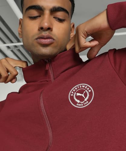 Image of Puma Men's Cotton High Neck Standard Length Jacket
