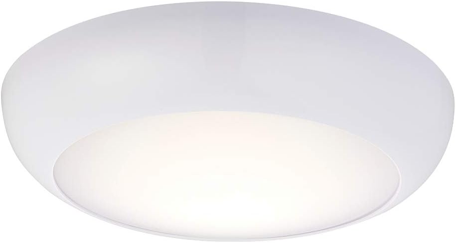 CALO Outdoor Weatherproof Vandal Resistant IK08 Round LED Bulkhead Ceiling Wall Light IP65 Rated