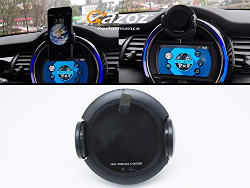 Gazoz Performance Infrared Sensing Fast Wireless Charger Phone Holder For Mini Cooper F55 F56 F57