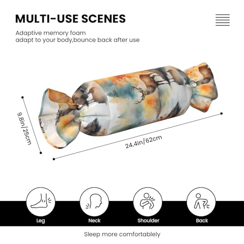 Almohada de cama espuma viscoelástica tamaño único miniatura 3