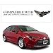ILAMP Headlight for 2020 2021 2022 Toyota Corolla L LE Headlamp Assembly LED DRL （Right Passenger） Compatible w/LED DRL RH 81110-02S30 CR20A01-1R LOW