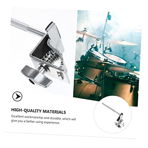 Clip Extensor para Soporte de Cowbell Hemoton Pequeño Abrazadera para Instrumento de Música de Batería miniatura 3