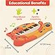 B. toys Meowsic Katzen Keyboard – Spielzeug Piano mit Mikrofon und Musik – Kinder Klavier Spielzeug ab 2 Jahren
