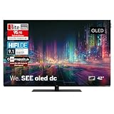 LOEWE We. See 42 Zoll OLED-TV, Dual Channel, Smart TV (Dolby Vision, 60 W Dolby Atmos, HDMI 2.1 120 Hz VRR, Apple AirPlay, Matter, Bluetooth Remote, extra flaches Monitor-Design)