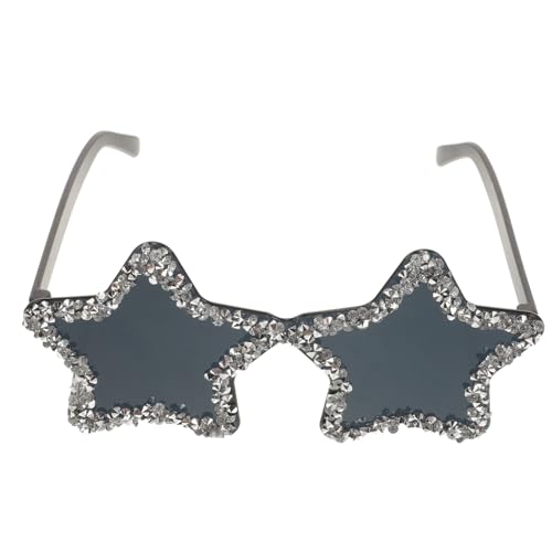 MUCKLILY Men's Sunglasses Stylish Rimless Sunglasses Cool Frameless Glasses Night Party Disco Glasses