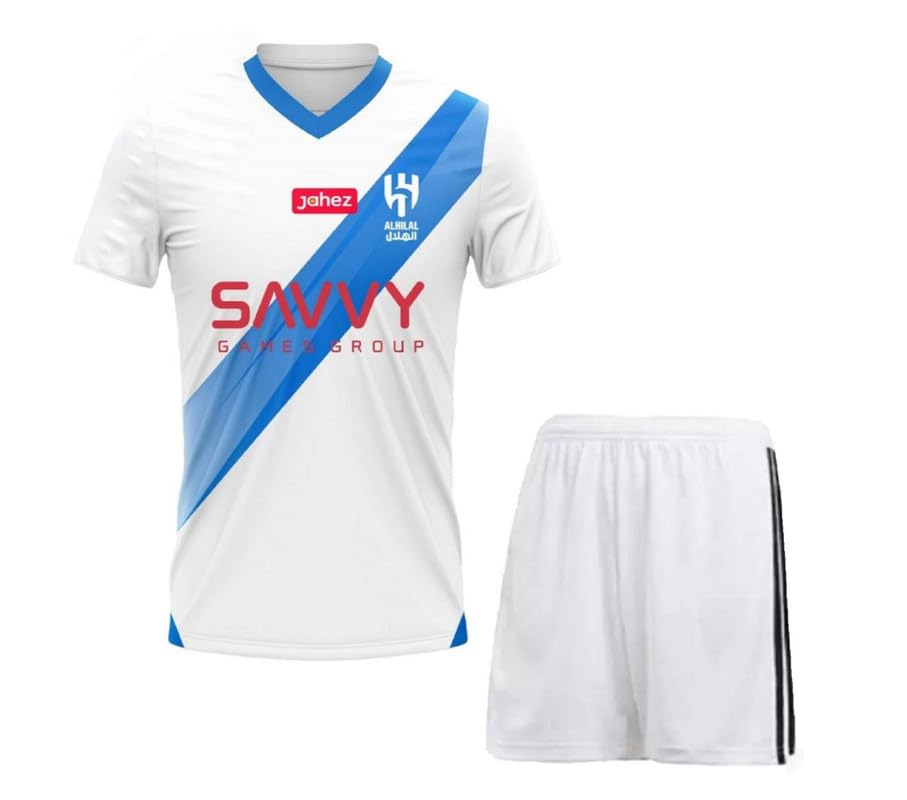Image of Naimaar 10 Brazill Football Team Jersey Tshirt with Shorts 2022 /2023 (Kids,Boys,Men)