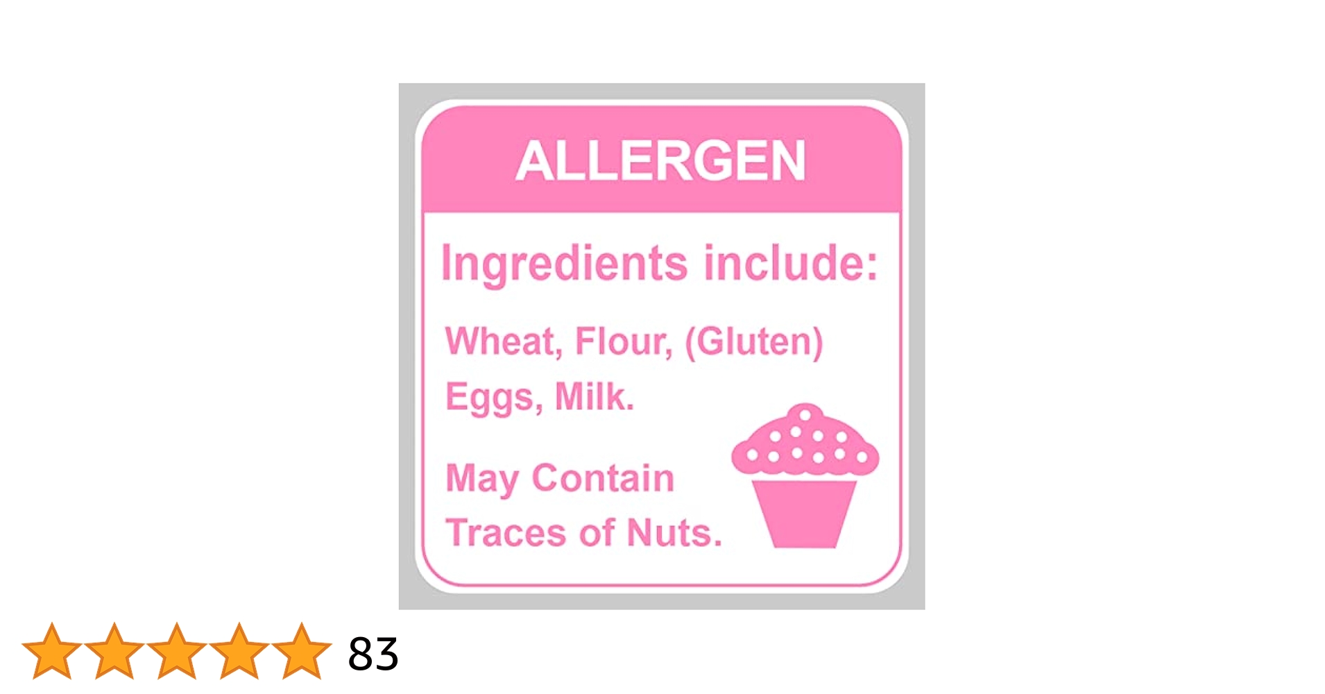 Amazon.com : Allergy Sticker for Cake,1.5 inch 300pcs Pink Allergen Labels for Bakery : Office Products amazon-com-allergy-sticker-for-cake-1-5-inch-300pcs-pink-allergen-labels-for-bakery-office-products