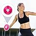 Wettarn 1 Pcs Discus, Man Women Discus Track and Field Discuses Track and Field Equipment (1.6 kg,Pink)