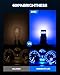 Marsauto 194 LED Bulb Blue for Dome Map Light, 168 2825 W5W T10 Wedge Replacement Super Bright LED Light Bulbs for Car Courtesy Step Dash Side Marker Trunk Light (Pack of 10)