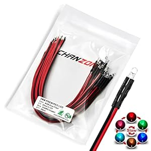 CHANZON 20 Stück RGB LED-Dioden 3mm