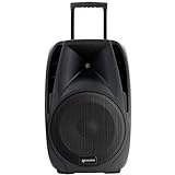 - 2 ingressi microfonici con regolazione del volume e dell'echo - 1 ingresso instrument con regolazione del volume e dell'echo - ingresso mp3 - master generale con regolazione separata di alti, bassi ed echo