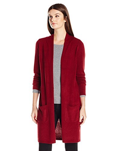 Napa Valley Women's Long Sleeves Open Duster Cardigan Sweater