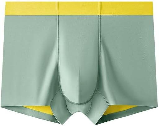 Straight-leg pants, sporty style Mid Waist Men's Underwear Seamless Modal Boxer and the all-day comfort