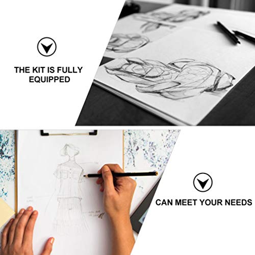 NUOBESTY 14 peças de tocos de mistura para desenho, arte, apagador, lápis de sombreamento, ferrament