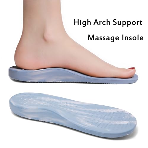 Image of INMINPIN Mens Womens Garden Clogs Shoes Beach Slippers Pool Water Sandals with Comfortable Arch Support Insole