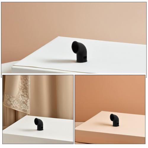 Accesorio reemplazo de desvío de vapor de silicona Cabilock 2 piezas para olla a presión y freidora de aire, negro miniatura 3