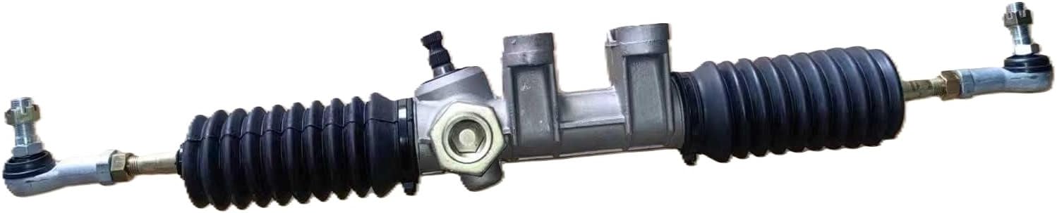 Steering Gear Box Rack and Pinion Replaces JU0-F3400-00 STR-036 with Tie Rod Ends fits for Yamaha G22 Gas or Electric Golf Carts 2003-2007 Year