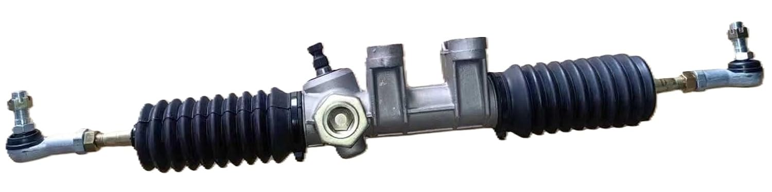 Steering Gear Box Rack and Pinion Replaces JU0-F3400-00 STR-036 with Tie Rod Ends fits for Yamaha G22 Gas or Electric Golf Carts 2003-2007 Year