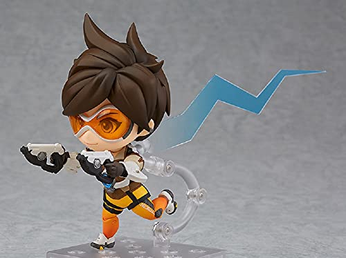Overwatch Anime Character Tracer Q Version Of The Figure Nendoroid Movable Action Figures With Accessories And Movable Joint Statue 3.93Inch #TOP4