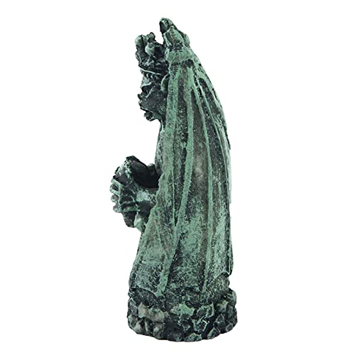 Image of Bearded Dragon Tank Devil Decorations Aquarium Fish Reptile Turtle Lizard Tanks Terrarium Skull Halloween Decor Ornament Pet