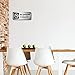 8 Pieces No Smoking Sign 7 x 3 Inch No Vaping Signs for Home Business Metal Self Adhesive Industrial Warning Marker for Office Outdoor Indoor Supplies