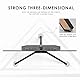 FITUEYES Design TV Ständer für 32-65 Zoll Fernseher TV Stand im Staffelei Design höhenverstellbar Schwenkbar TV Standfuss aus Holz mit Kabelmanagement Picasso Serie