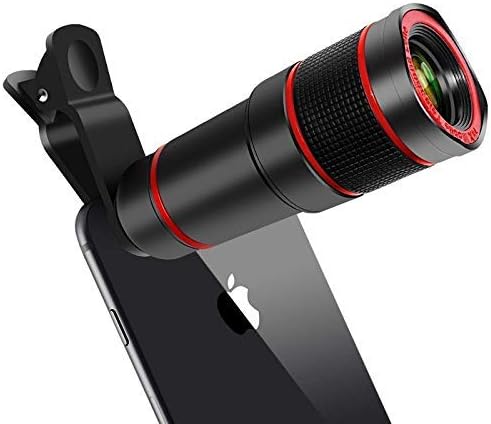 Exxelo14X Optical Zoom Mobile Telescope Lens Kit for All Mobile Cameras | Featuring Scenic Background Effect Lens & Multi Angle Lens