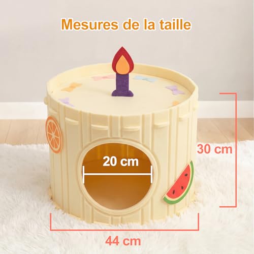 Niche pour chat d'intérieur et lit confortable pour chat de salon - 7