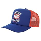 Bioworld Naruto Shippuden Ichiraku Ramen Navy Blue Men's Foam Adjustable Trucker Hat