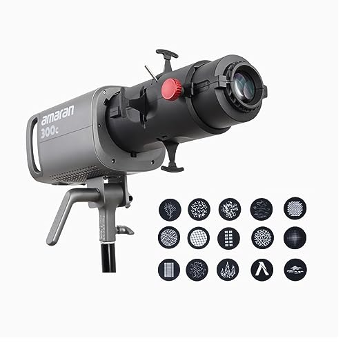 Aputure Amaran 300C RGBWW tJ[ LED rfICg Amaran Spotlight SE 36 xYLbg