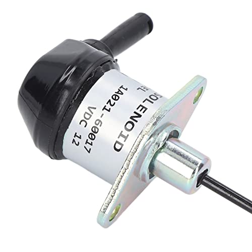 Válvula solenoide de parada de combustível, 1A021‑60017 12V DC Flameout Válvula de substituição Boa