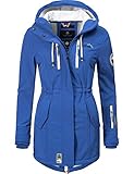 Sportlich stylisch: Funktions Softshelljacke / Kurzmantel mit angesagtem Schwalbenschwanz Schnitt, die perfekte Wetterjacke für Sport, Outdoor und Freizeit Aktivitäten