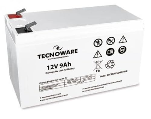 Tecnoware Power Battery TECNOWARE 12V 9Ah Faston 6,3mm Cover