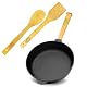 Biol Gusseisenpfanne 28 cm Brizoll Universalpfanne mit Holzgriff