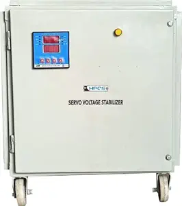 HPCS 10kVA Servo Voltage Stabilizer Air Cooled (90V-270V) Copper