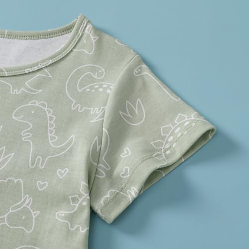 Cotton Nightgowns Girls Sleep Shirts Pajamas Short Sleeve Nightdress Toddler Nightie Dress4