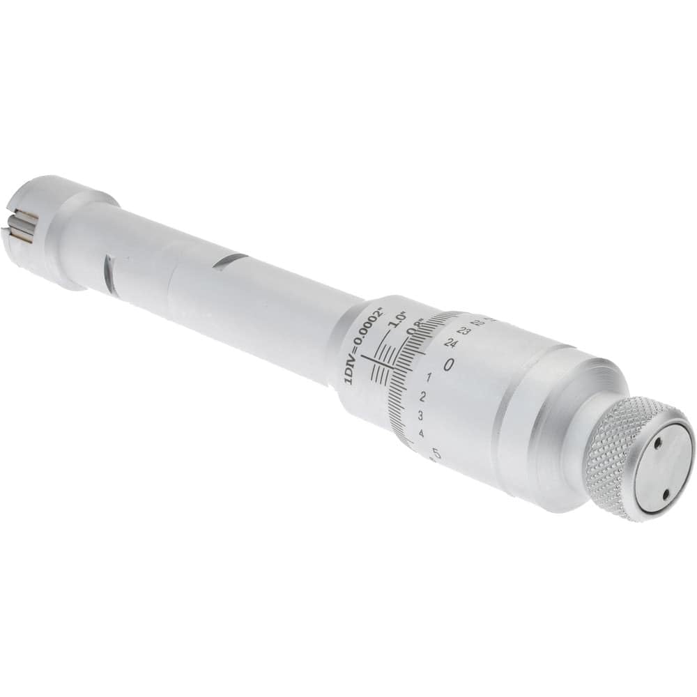 SPI 10-731-8 Mechanical 3-Point Hole Micrometer: 0.8" to 1" Range, 3.15" Gage Depth