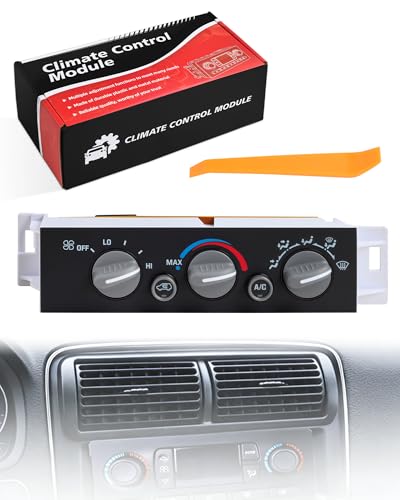 New Upgrade 599-007 Climate Control Module A/C Heater Air Conditioning Panel Compatible with 1996-1999 Chevy GMC C1500 K1500 1996-2000 Chevy GMC C2500 K2500 1996-2002 Chevy GMC C3500 K3500