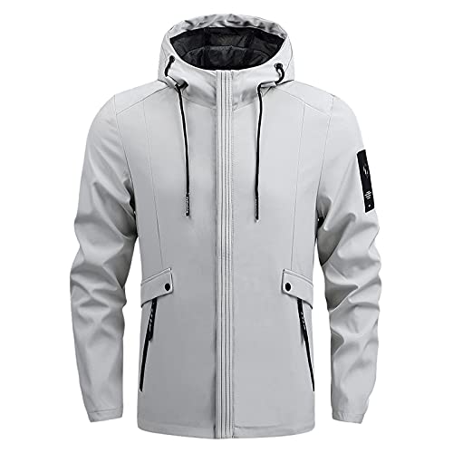 Blouson avec capuche FNKDOR pour homme qui protège efficacement contre le gel