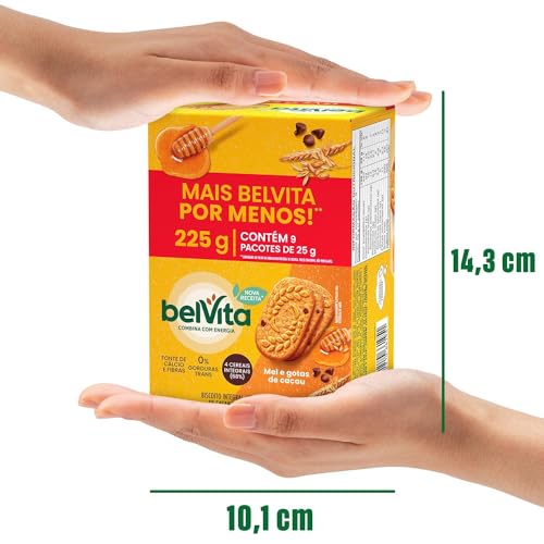 Belvita Seasonal Biscoito Belvita Mel E Cacau Pack Econômico 225G