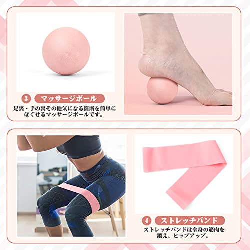 Rondofy フォームローラー 筋 膜 リリース 【業界モデル】500KG耐荷重 きんまくローラー 筋肉ほぐし セルライトローラー ストレッチ用品 5点セット 収納袋/日本語マニュアル付き の商品画像 3