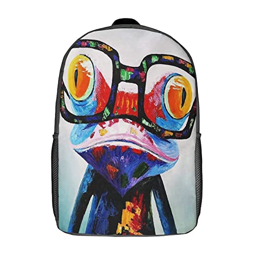 Cartable étudiant 17" grenouille résistant pour fournitures lourdes