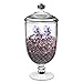 Bekmore Large Apothecary Jar with Airtight Lid in Premium Acrylic, Decorative Weddings Candy Buffet, Break-Resistant and BPA-Free, 52 Ounce