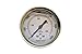 2-1/2" Oil Filled Pressure Gauge - 1/4" NPT Center Back Mount - 6000 PSI