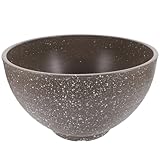 Luxshiny Narzissentopf aus Kunststoff 30cm Hydrokultureller Pflanzkübel in Steinoptik Innen und Außen Garten und Deko Blumentopf