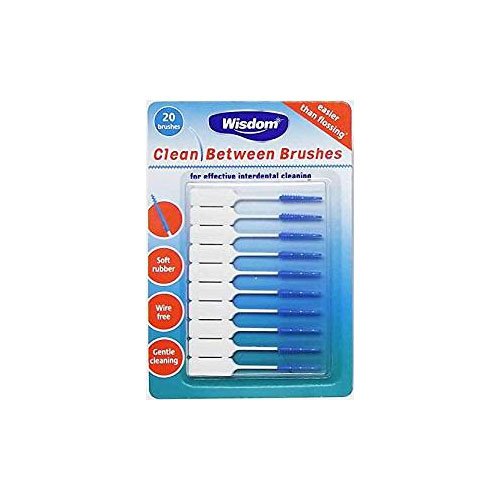 WISDOMClean Between Inter Dentals, Pack of 20