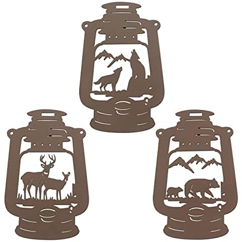BVLFOOK Rustic Animal Wall Art Set Cover